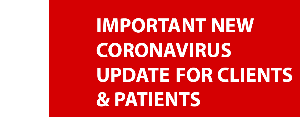 Important Coronavirus Update